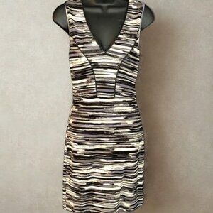 Tart Body Con Black/White Dress